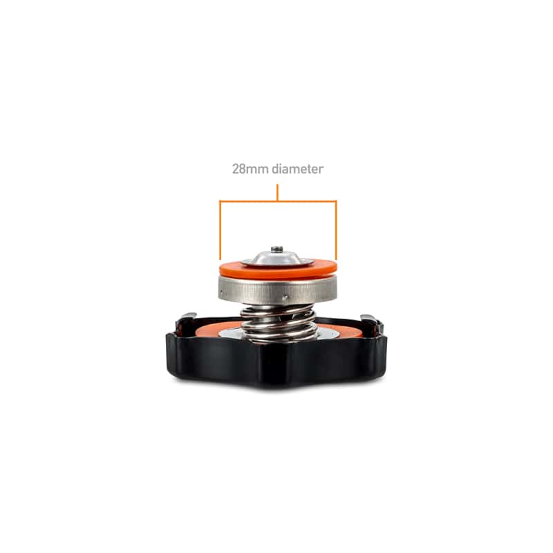 Mishimoto — Mishimoto High-Pressure 1.3 Bar Radiator Cap Small Non-Directional
Radiator Cap - view 3
