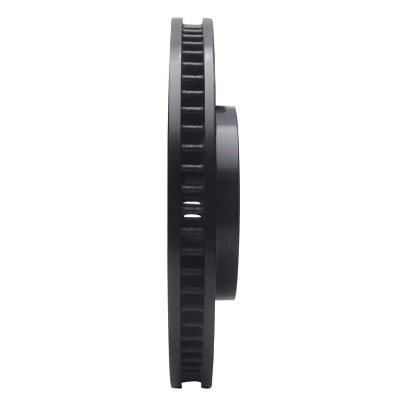 R1 Concepts — R1 97-05 Buick Park Avenue Front Left Drilled & Slotted Black Brake Rotor
R1 Brake Rotor Drill - view 3