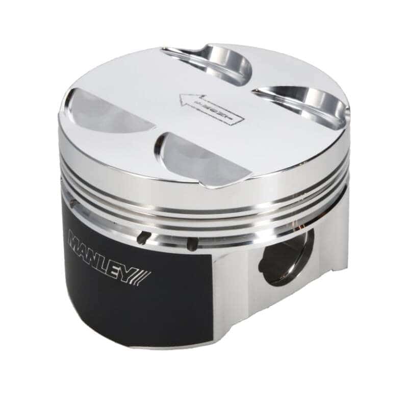 Manley Performance — Manley 16+ Nissan VR30DDTT 86mm Bore 10:1 CR -3.5cc Dome Flat Top Piston w/ Rings (SINGLE)
Piston - view 3