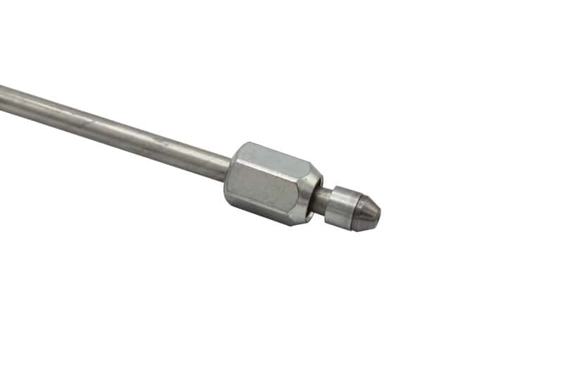 Fleece Performance — Fleece Performance 11in High Pressure Fuel Line (8mm x 3.5mm Line M14x1.5 Nuts) - view 3
