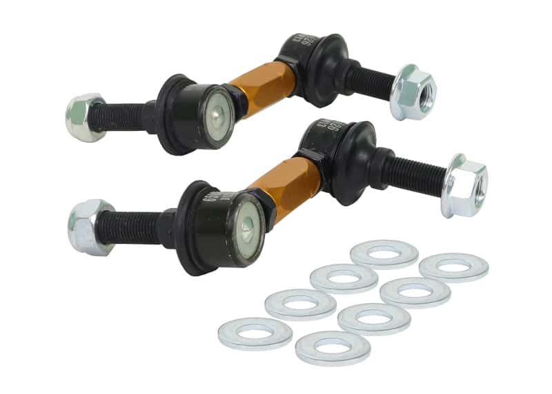 Whiteline — Whiteline 03+ Nissan 350z Z33 / 07-08 Infiniti G35 (Exc AWD) Fr Swaybar-Link Assy HD Adj Steel Ball
Link Kit - view 1
