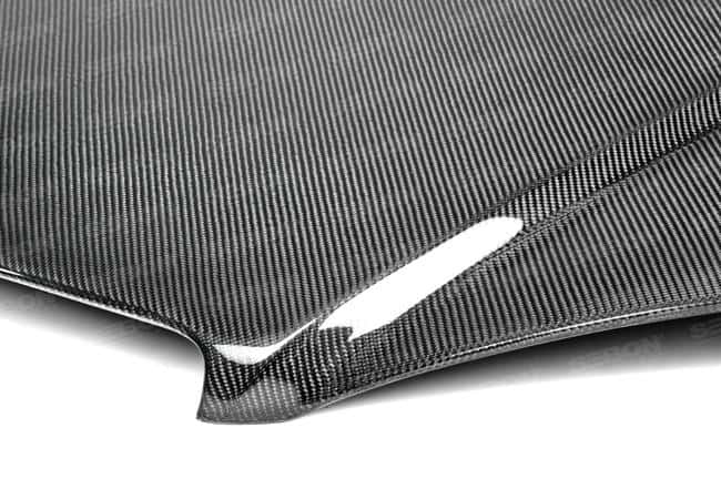 Seibon — Seibon 07-11 Mercedes Benz C-Class (Does Not Fit C63) OEM-Style Carbon Fiber Hood - view 7
