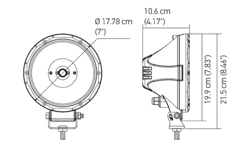 Hella — Hella Value Fit 7in Light - Driving Beam - view 13