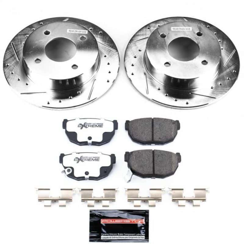 PowerStop — Power Stop 89-98 Nissan 240SX Rear Z26 Street Warrior Brake Kit - view 1
