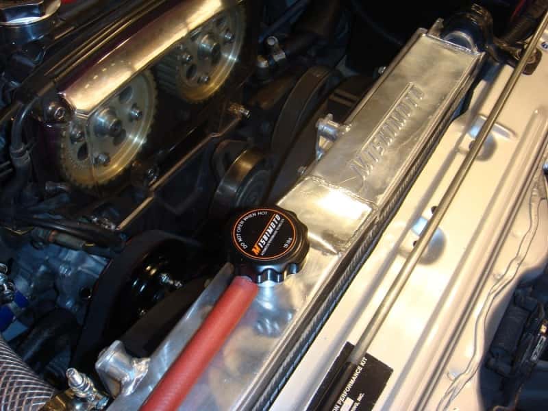 Mishimoto — Mishimoto 83-87 Toyota Corolla Manual Aluminum Radiator - view 10