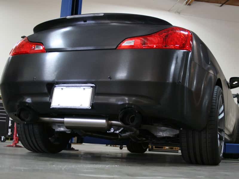 aFe — aFe Takeda 2-1/2 in 304 SS Cat-Back Exhaust System Infiniti G37 08-13/Q60 14-15 V6-3.7 w/ Black Tips
Cat-Back Exhaust - view 4