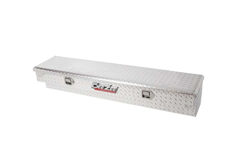 Dee Zee — Dee Zee Universal Tool Box - Red Side Mount BT Alum 60In
ToolBxTrkBedSideRail - view 4