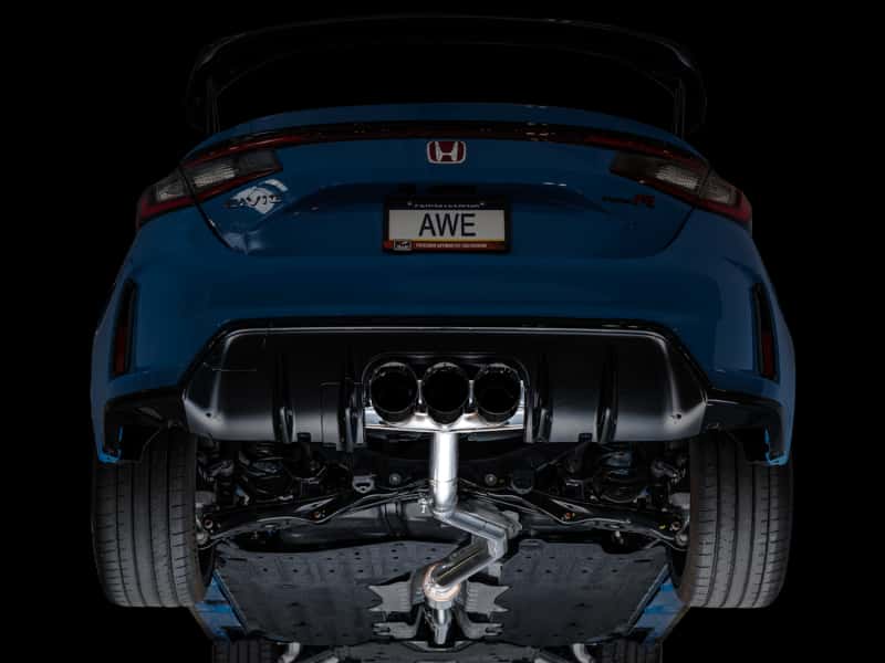 AWE Tuning — AWE Tuning 2023 Honda Civic Type R FL5 Track Edition Exhaust w/ Triple Diamond Black Tips
Track Exhaust - view 2