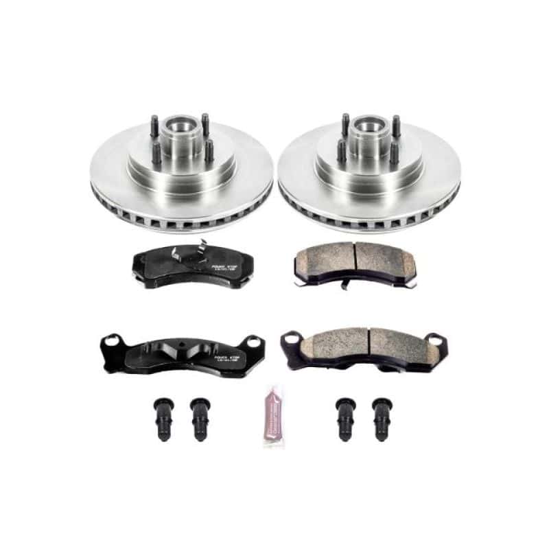PowerStop — Power Stop 87-93 Ford Mustang Front Autospecialty Brake Kit - view 1