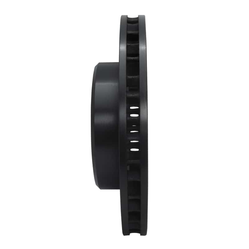 R1 Concepts — R1 98-07 Lexus LX470 Front Right Drilled & Slotted Black Brake Rotor
R1 Brake Rotor Drill - view 3
