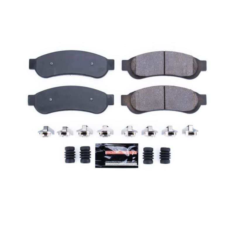 PowerStop — Power Stop 10-12 Ford F-250 Super Duty Rear Z23 Evolution Sport Brake Pads w/Hardware
Z23 Brake Pads - view 1