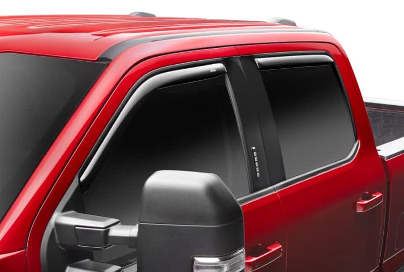 AVS — AVS 17-18 Ford F-250 Super Duty Supercrew Ventvisor Front & Rear Window Deflectors 4pc - Smoke
IN-CHANNEL VENTVISOR
Side Window Vent - view 1
