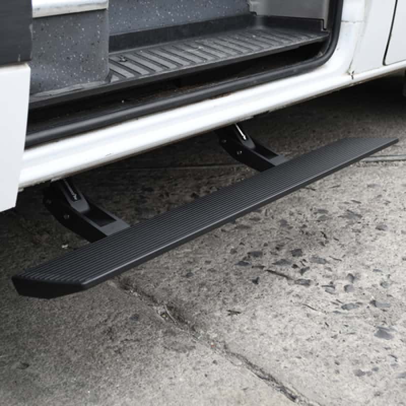 Go Rhino — RealTruck 13-18 MB Sprinter 2500/3500 Van 3dr VoltStep Electric Running Board Kit - Bedliner Coat
VoltStep Elec. Board - view 1