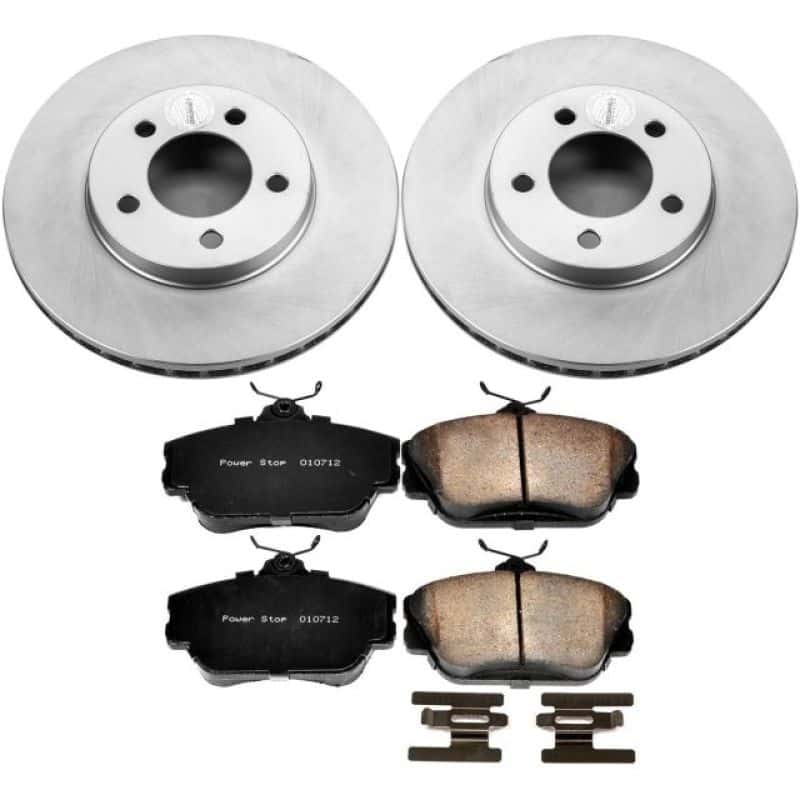 PowerStop — Power Stop 1995 Ford Taurus Front Z17 Evolution Geomet Coated Brake Kit - view 1