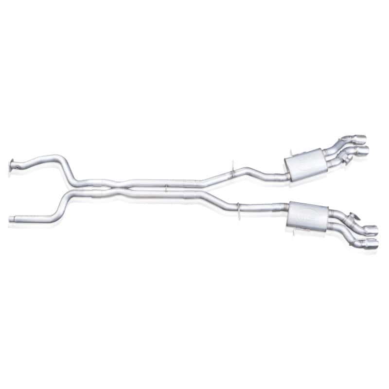 Stainless Works — Stainless Works 2016-18 Cadillac CTS-V Sedan Catback System Resonated X-Pipe Dual-Mode Mufflers
Exhaust System - view 5