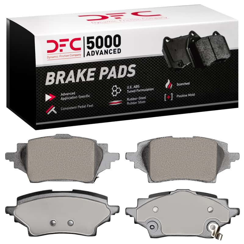 DFC — DFC 18-22 Toyota C-HR Rear 5000 Advanced Ceramic Brake Pads
DFC Brake Pad Set - view 1