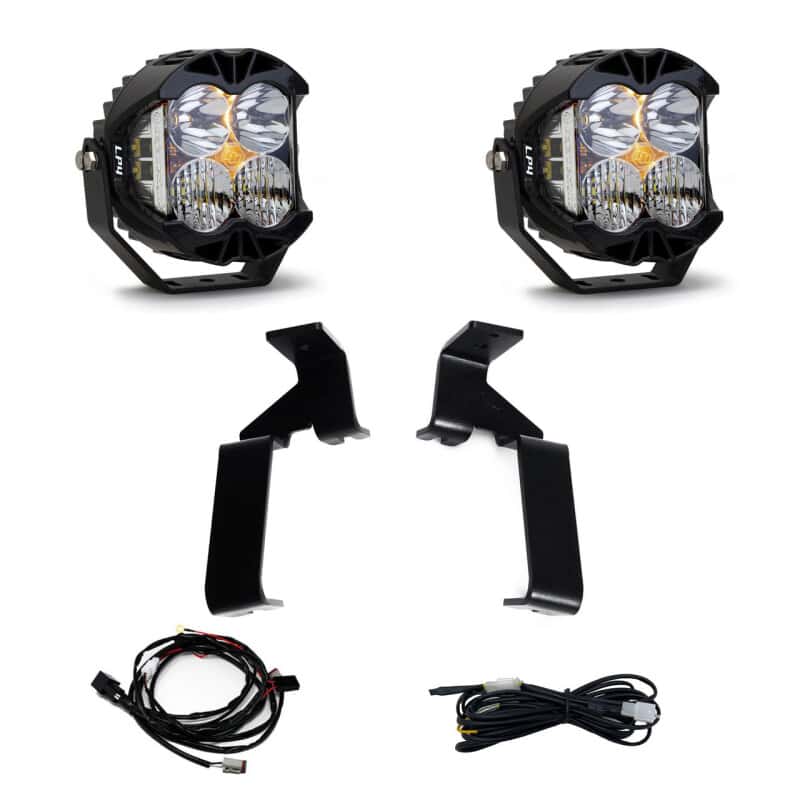 Baja Designs — Baja Designs 21-25 Ford Raptor (Base/37/R) LP4 A-Pillar Kit - view 2