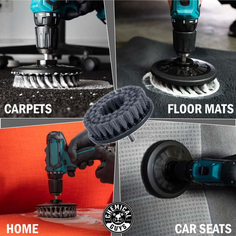 Chemical Guys — Chemical Guys Carpet Brush w/Drill Attachment - Light Duty - view 12