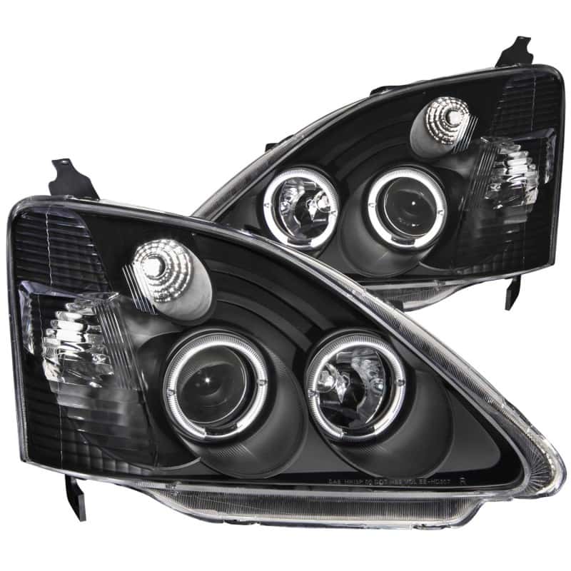 ANZO — ANZO 2002-2004 Honda Civic Projector Headlights w/ Halo Black
Head Light Set
HdLtSet - view 1