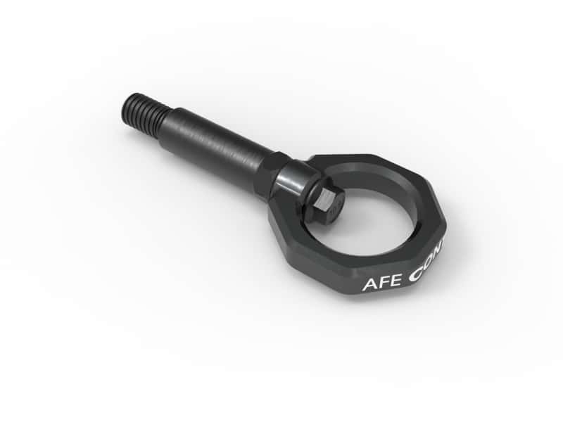 aFe — aFe Control Front Tow Hook Gray 20-21 Toyota GR Supra (A90)
Front Tow Hook - view 1