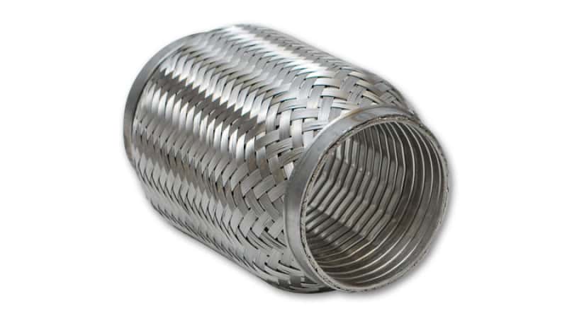 Vibrant — Vibrant SS Turbo FLEX Coupling with Interlock Liner 2in inlet/outlet x 4in long
2"IDx4"LgSSTurboFlex
2"x4"LInterlockFlex
ExhstFlexPipe - view 2