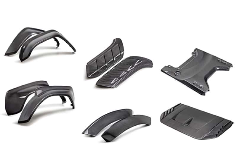 Ford Racing — Ford Racing 22-24 Ford Racing 22-24 Ford Bronco Raptor Carbon Fiber Appearance Kit - Gloss
Exterior Trim Kit - view 2