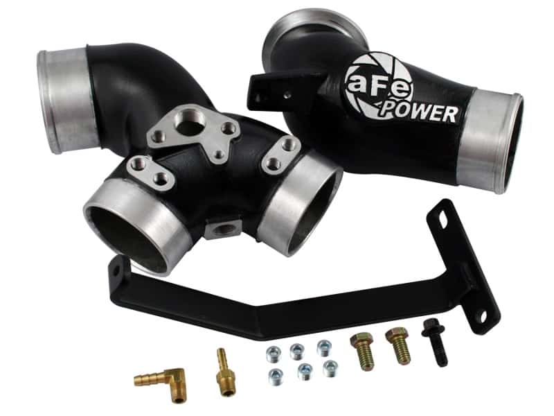 aFe — aFe Bladerunner Manifolds Intake MAN INT Ford Diesel Trucks 99.5-03 V8-7.3L (td)
Intake Manifold
TChrgrMnf - view 1