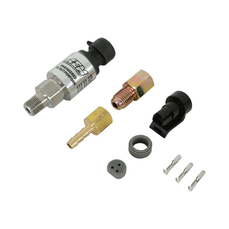 AEM — AEM 2 BAR MAP or 30 PSIA Stainless Steel Sensor Kit
Sensors/Connectors
Sensor Kit - view 2