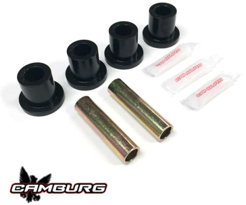 Camburg — Camburg 10-14 Ford Raptor/ 04-14 F-150/ 80-96 F-150 4WD/ 80-96 Bronco TIG 4130 Shackles (extended)
Shackle Kit - view 2