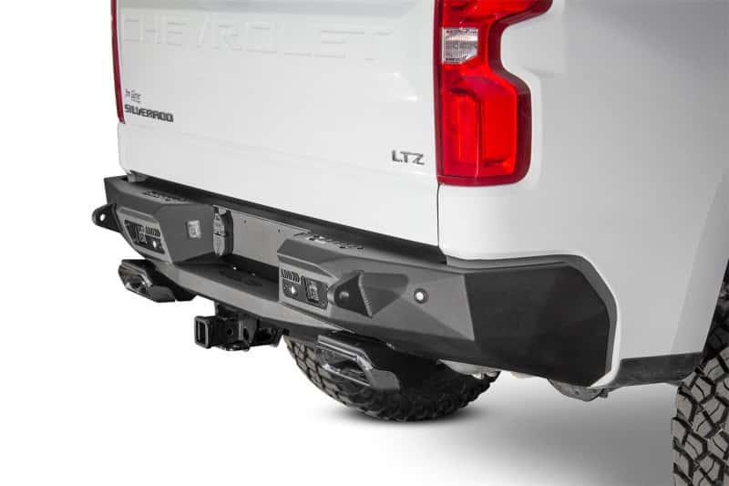 Addictive Desert Designs — Addictive Desert Designs 19-20 GM 1500 Stealth Fighter Rr Bumper w/ Backup Sensor Cutouts
Bumper- Rear
Bumpers - view 4