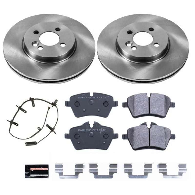 PowerStop — Power Stop 07-08 Mini Cooper Front Track Day Brake Kit - view 1