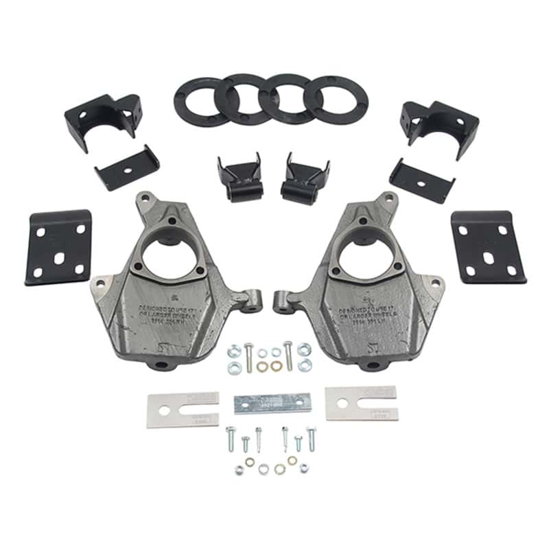 Belltech — Belltech LOWERING KIT 16.5-17 Chevy Silverado Crew Cab 2WD 3-4F / 7R
LOWERING KIT - view 3