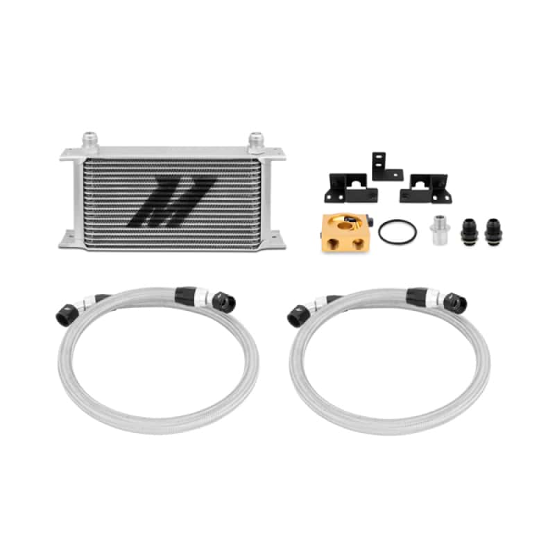 Mishimoto — Mishimoto 2007-2011 Jeep Wrangler JK Oil Cooler Kit Thermostatic - view 1