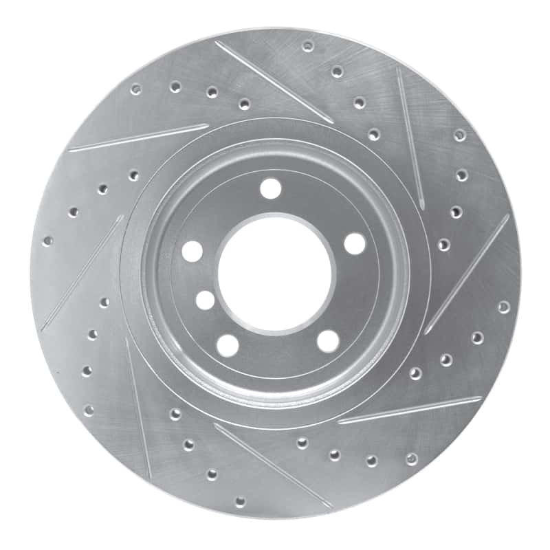 R1 Concepts — R1 01-08 BMW 330I Front Left Drilled & Slotted Silver Brake Rotor
R1 Brake Rotor Drill - view 5