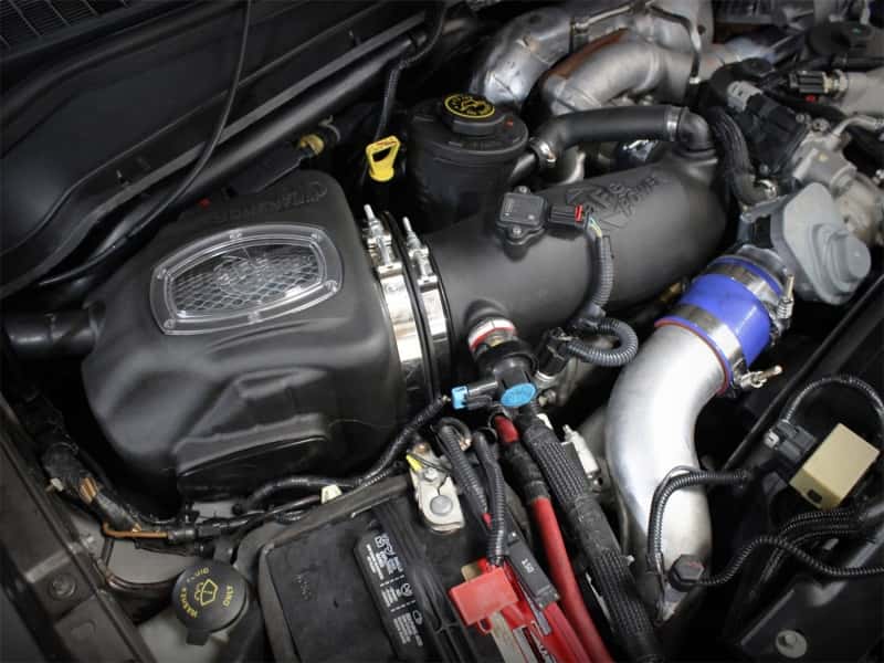 aFe — aFe Momentum HD PRO 10R Stage-2 Si Intake 08-10 Ford Diesel Trucks V8-6.4L (td)
Momentum HD Intake - view 9