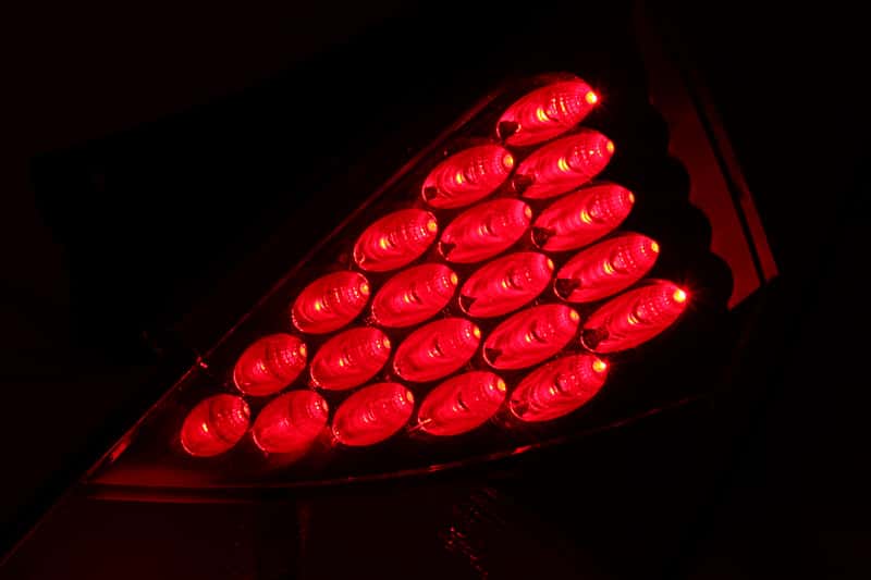 ANZO — ANZO 2003-2005 Nissan 350Z LED Taillights Red - view 4
