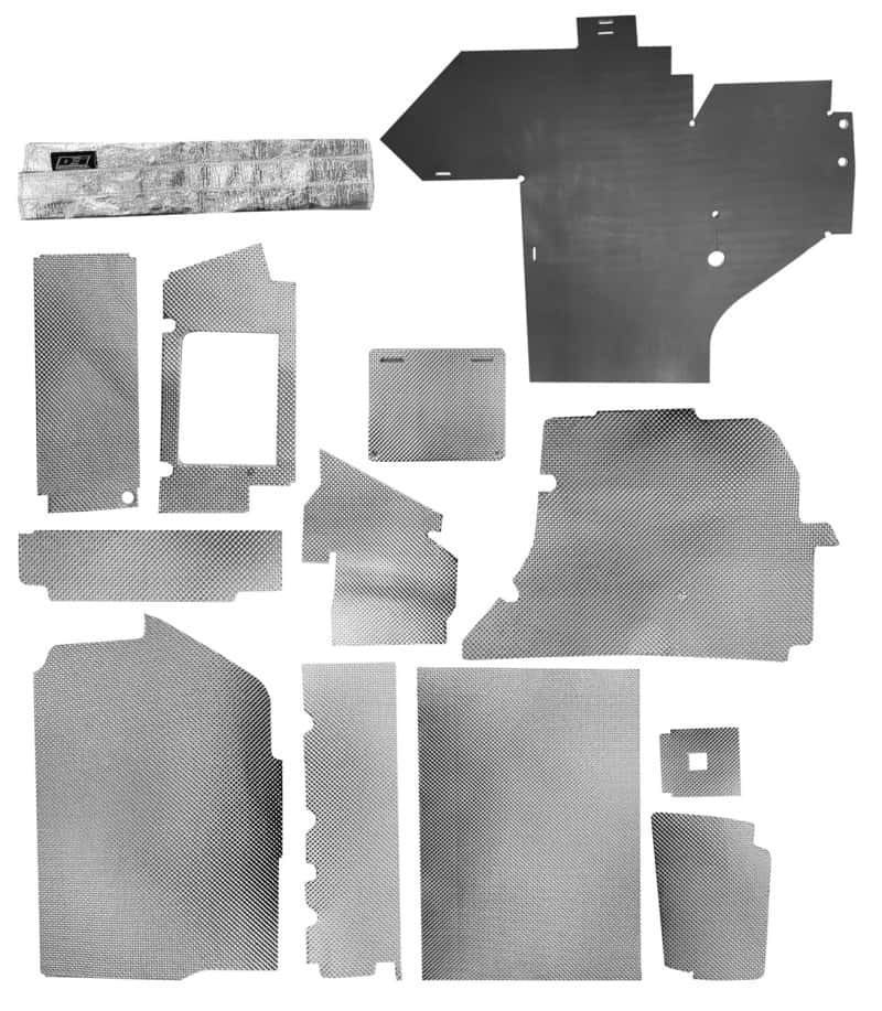 DEI — DEI 14-22 Kawasaki Teryx SXS Heat Shield Kit
Heat Shield - view 1