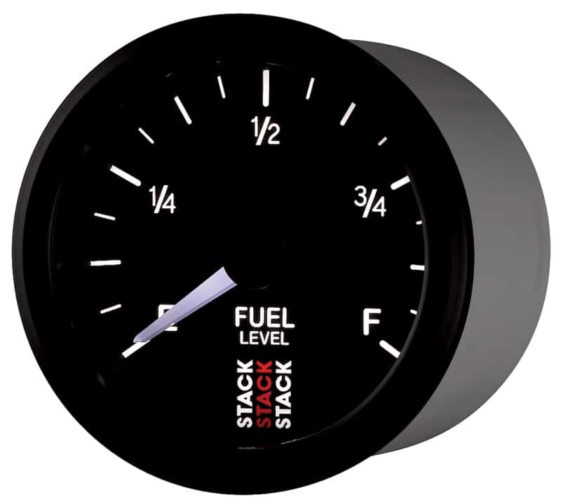 AutoMeter — Autometer Stack Instruments 52mm 0-280 Ohm Programmable Pro Stepper Motor Fuel Level Gauge - Black
Ga Fuel Stpr Bk Univ - view 3