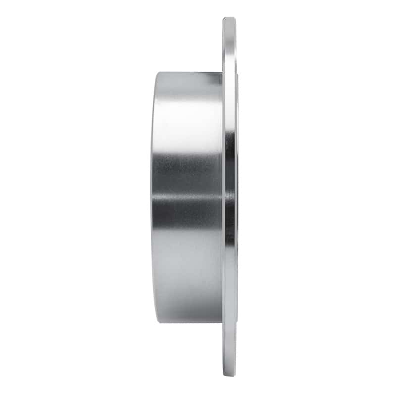 R1 Concepts — R1 08-15 Subaru WRX Rear Right Drilled & Slotted Silver Brake Rotor
R1 Brake Rotor Drill - view 3