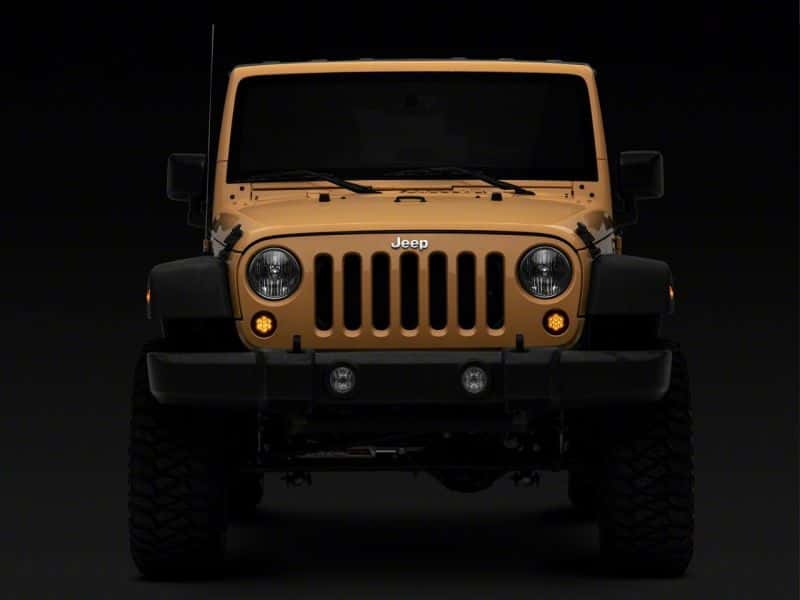 Raxiom — Raxiom 07-18 Jeep Wrangler JK Axial Series LED Turn Signals- Smoked
Lights - view 9