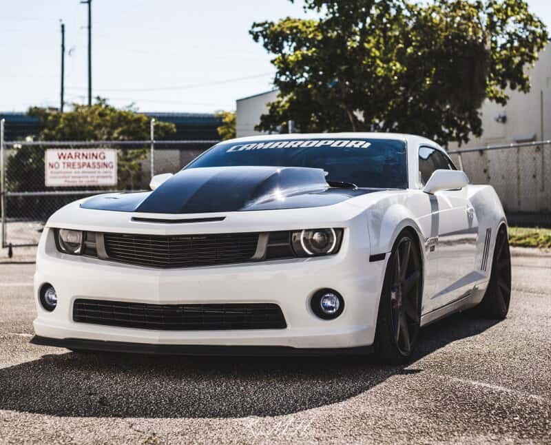 Anderson Composites — Anderson Composites 10-13 Chevrolet Camaro 3in Cowl Hood - view 5