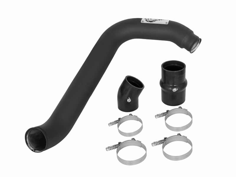aFe — aFe Bladerunner 3in. Intercooler Tube Hot Side 03-07 Ford Diesel Trucks V8-6.0L (td)
Hot Charge Pipe - view 3