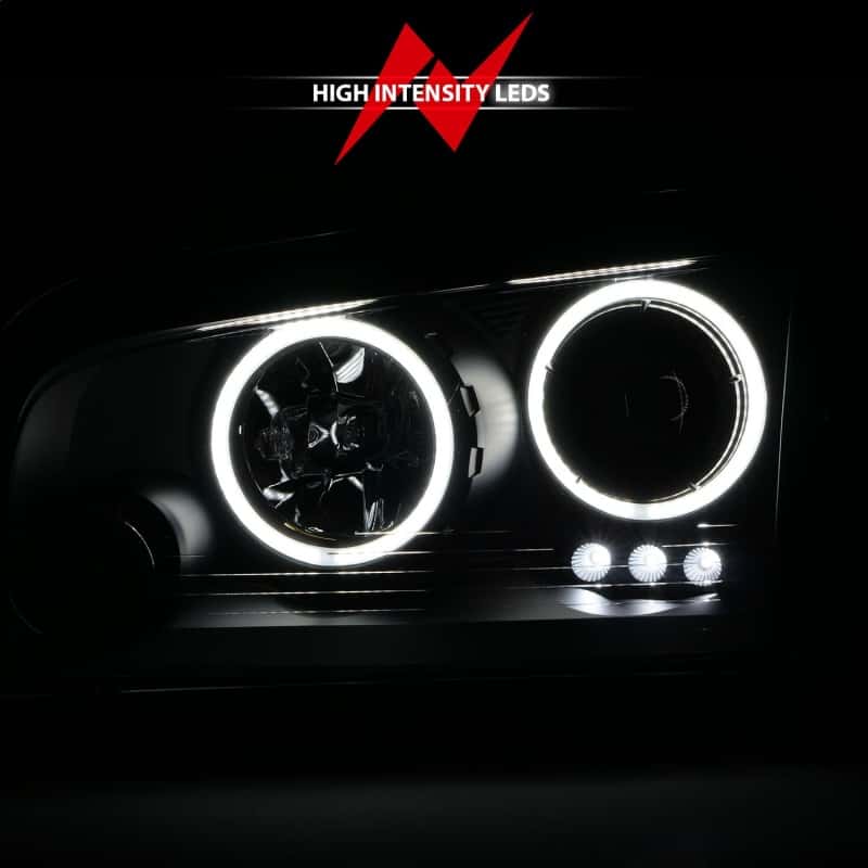 ANZO — ANZO 2006-2010 Dodge Charger Projector Headlights w/ Halo Chrome (CCFL)
Head Light Set
HdLtSet - view 7