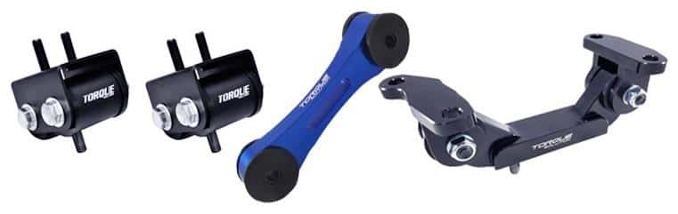 Torque Solution — Torque Solution Engine / Transmission / Blue Pitch Mount: 2002-2014 Subaru WRX / 2004+ Subaru STi - view 2