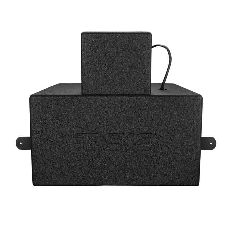 DS18 — DS18 Polaris RZR 10in Subwoofer Enclosure w/EXL-X10.2D Subwoofer- Black Finish- Acrylic Window- LED - view 8