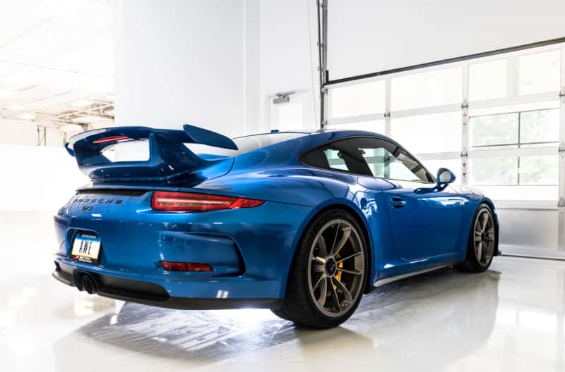 AWE Tuning — AWE Tuning Porsche 991 GT3 / RS Center Muffler Delete - Diamond Black Tips
Center Delete - view 5