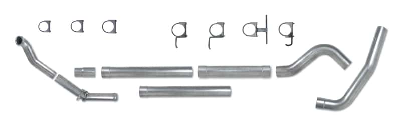 Diamond Eye Performance — Diamond Eye KIT 4in MFLR RPLCMENT PIPE TB SGL ALUM 94-97 5 7 3L F250/F350 PWRSTROKE NFS W CARB STDS
KIT; 4in.; TB MRP SG - view 5