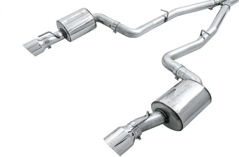 AWE Tuning — AWE Tuning 2015+ Dodge Charger 6.4L/6.2L SC Non-Resonated Touring Edition Exhaust - Silver Tips
Touring Exhaust - view 4