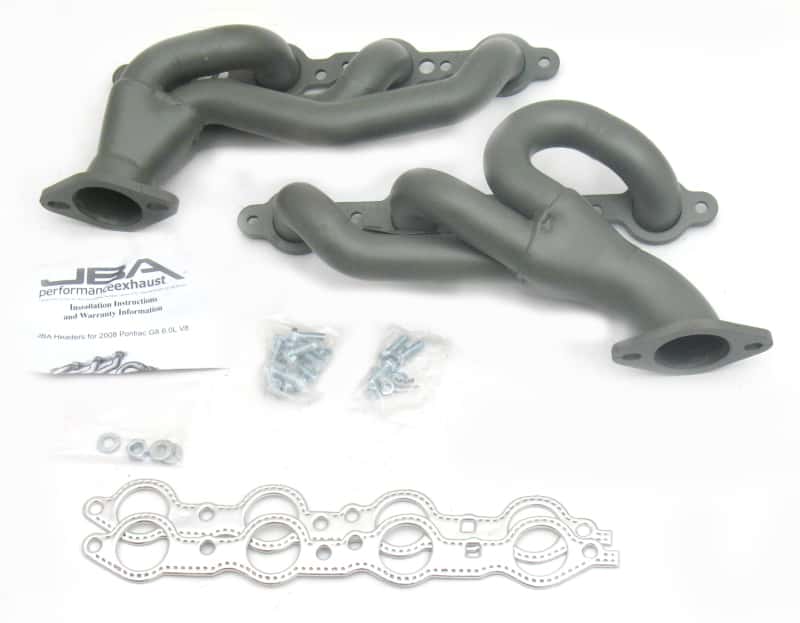 JBA — JBA 08-09 Pontiac G8 6.0/6.2L LS 1-3/4in Primary Ti Ctd Cat4Ward Header
Exhaust Header - view 1