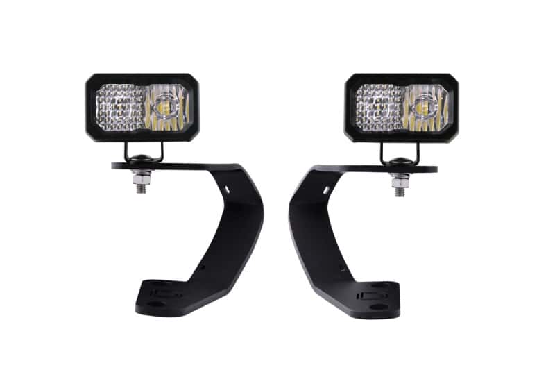 Diode Dynamics — Diode Dynamics 10-21 Toyota 4Runner Stage Series 2in LED Ditch Light Kit Sport - White Combo - view 1
